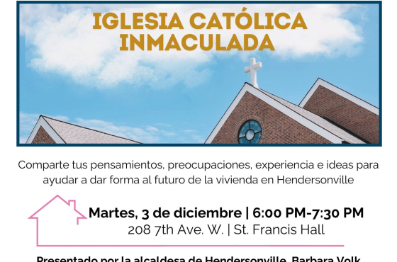 La ciudad de Hendersonville reprograma las sesiones de escucha sobre vivienda asequible