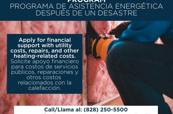 Asistencia para calefacción disponible para afectados por la tormenta Helene
