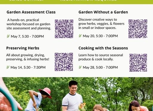 Bounty & Soul ofrecerá  una clase GRATUITA de jardinería