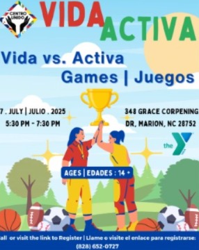 ¡Tarde divertida con Centro Unido y YMCA este 7 de julio!