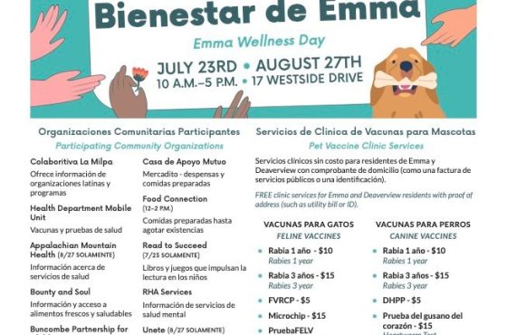 Evento gratuito de bienestar comunitario para las personas y sus mascotas