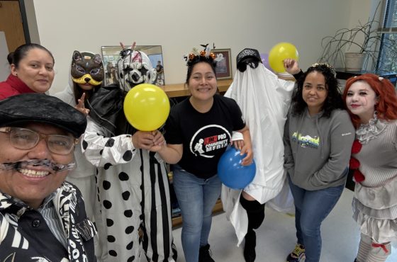 Celebración de Halloween en AB TECH